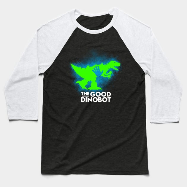 The Good Dinobot Baseball T-Shirt by obvian